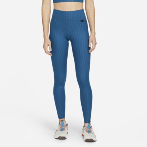 NIKE ONE LUXE DRI FIT PRINTED TRAINING GYM TIGHT FIT TIGHTS DM7260-404 WOMEN S - Picture 1 of 5